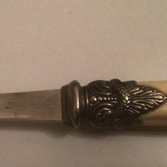 Serving fork and spoon - Picture 2 of 2